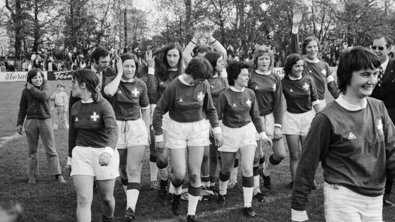 Équipe nationale suisse féminine de football en 1972