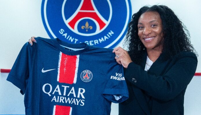 Crystal Dunn Paris Saint-Germain PSG féminine féminin Arkema