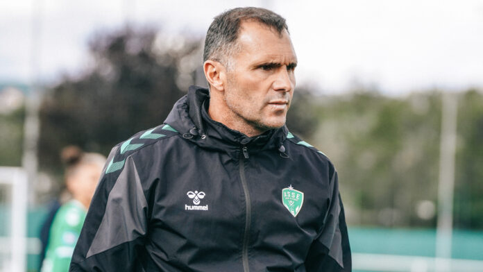 Laurent Mortel ASSE AS Saint-Etienne Féminine féminin D1 Arkema Première LIgue