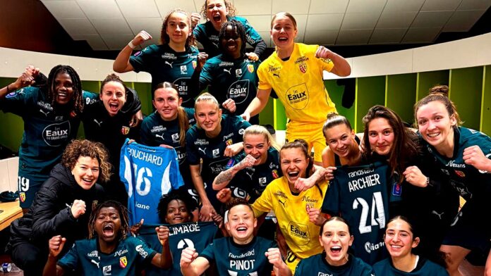 Lens féminin féminine Seconde Ligue