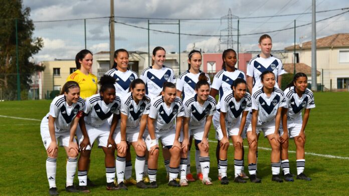 Bordeaux girondines féminine féminin R1