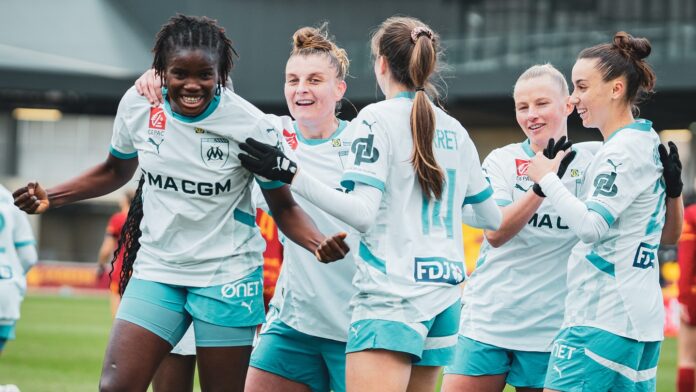 Mama Diop OM féminin féminine seconde Ligue football