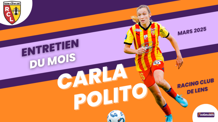 Carla Polito interview du mois Lens féminine féminin Seconde Ligue