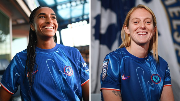 Naomi Girma et Keira Walsh de Chelsea