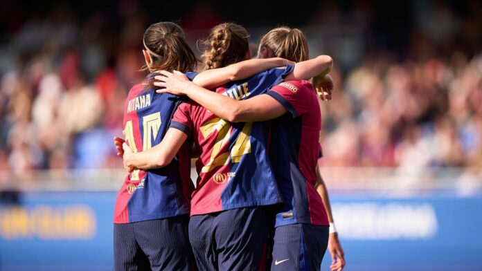 Barcelone féminin féminine Liga Espagne FCB Barça