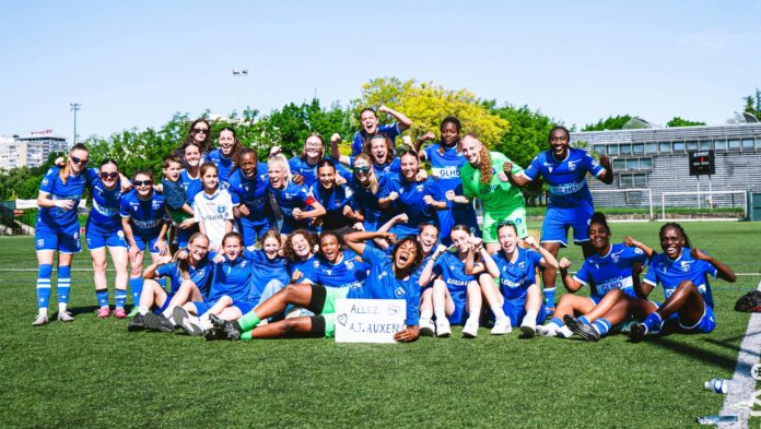 AJ Auxerre Seconde ligue promu féminine féminin football D3