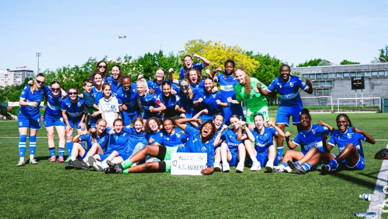 AJ Auxerre Seconde ligue promu féminine féminin football D3