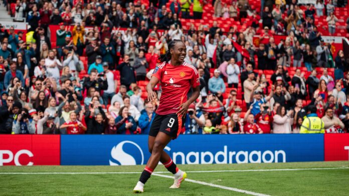 Manchester United féminin féminine Malard Melvine but