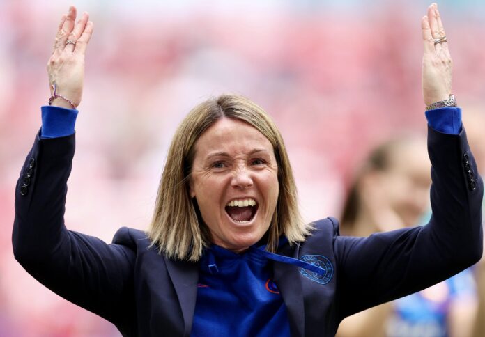 Bompastor Chelsea féminine féminin Angleterre coupe