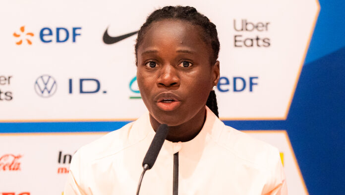 Mbock bleues france féminine féminin