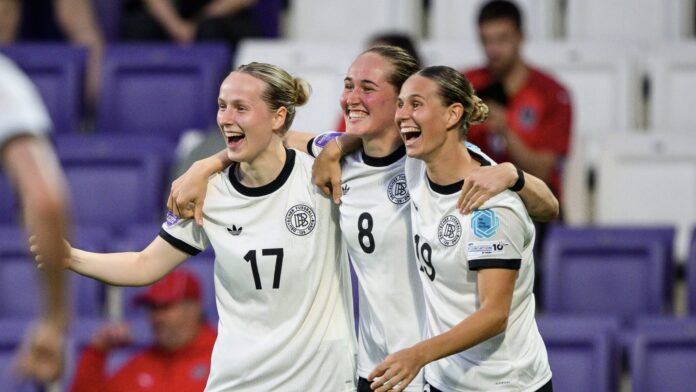 Allemagne féminine Euro féminin football records