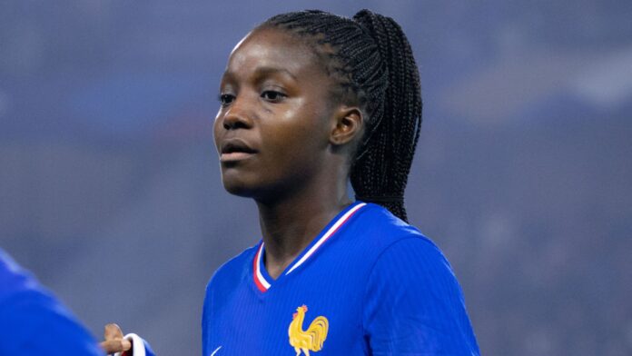 Samoura Bleues féminine féminin France football (Mathilde)