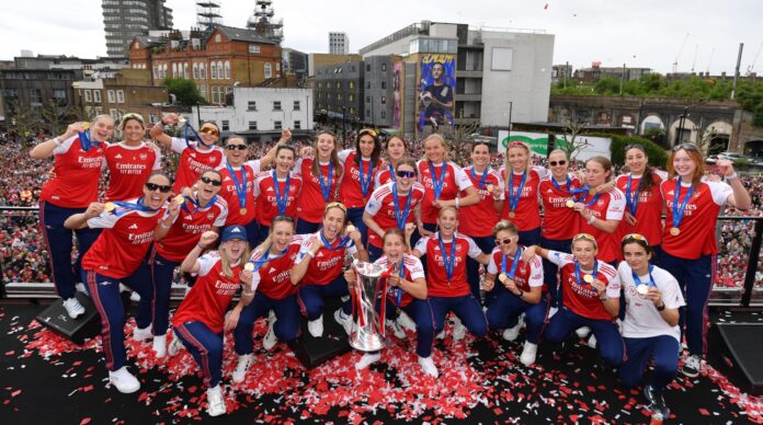 Arsenal Ligue des champions championns féminine féminin