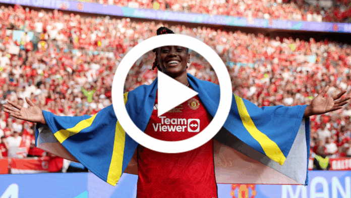 Melvine Malard Manchester United buts vidéo féminin