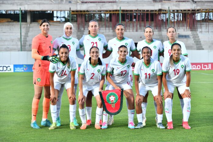 L'équipe du Maroc féminin