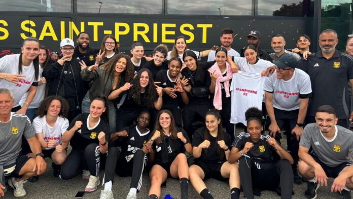 Saint-Priest foot Rhône féminine féminin