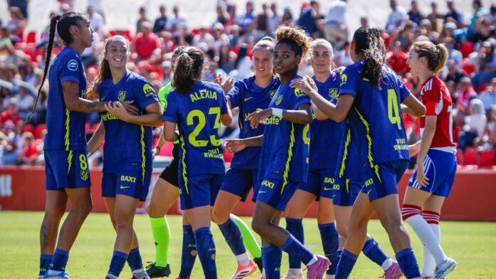 Atléti Madrid féminin féminine Espagne
