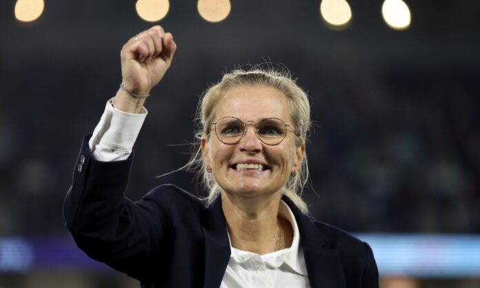 Sarina Wiegman, sélectionneur de l'Angleterre