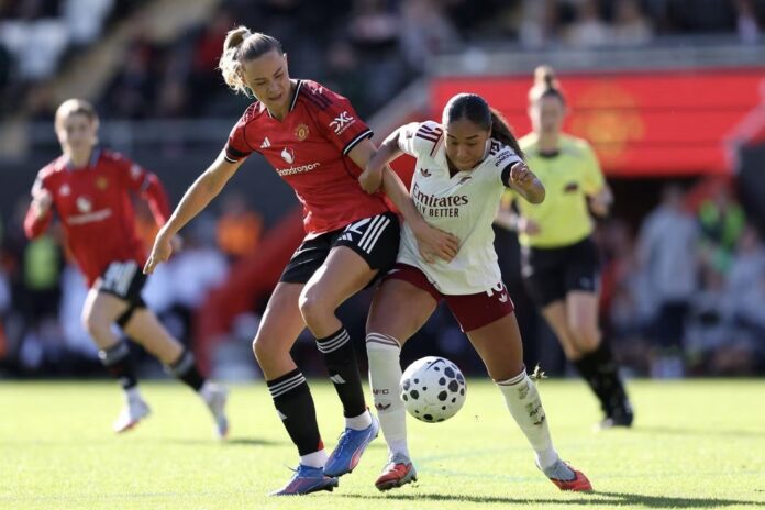 Rolfö et Smith au duel, Man United - Arsenal WSL 2025-26