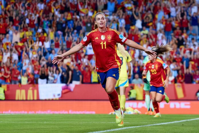 Putellas Espagne-Suède demi-finale aller Ligue des Nations 24-25