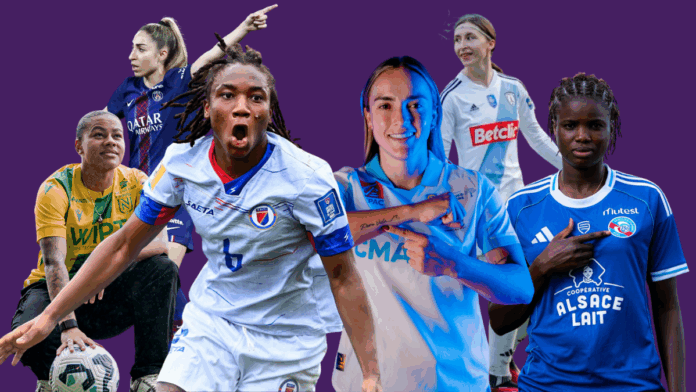 Arkema Première Ligue effectifs féminine féminin football équipes OM OL PSG