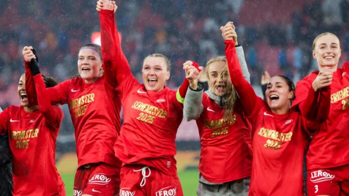 Brann célèbre le titre 2025