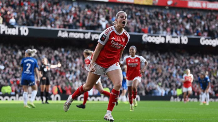 Russo, Arsenal-Chelsea WSL 25-26