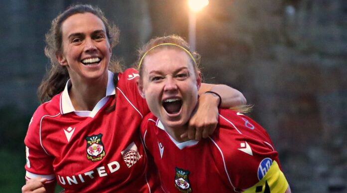 Wrexham pays de galles féminine féminin