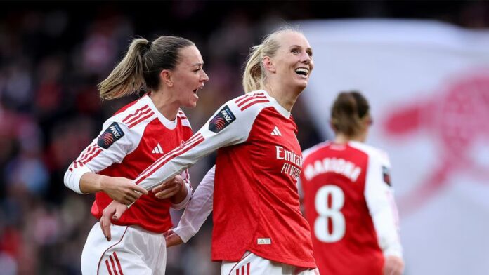 Stina Blackstenius Arsenal Liverpool 10e journée WSL 2025-2026