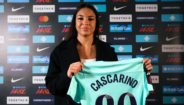 Cascarino London City Lionesses féminine féminin