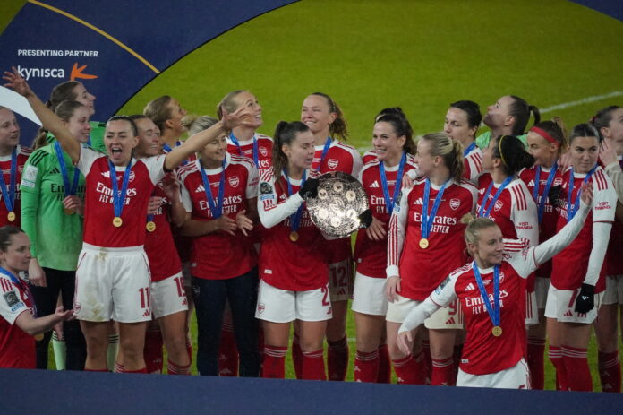 Arsenal féminine féminin coupe des championnes 2026