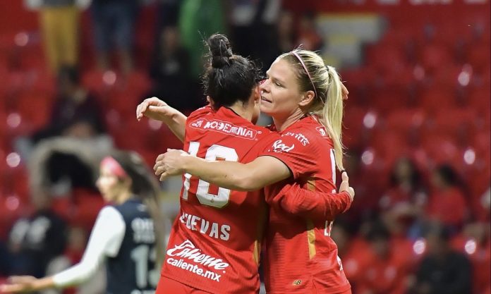 Le Sommer, Toluca-Pachuca Liga MX 2025-26