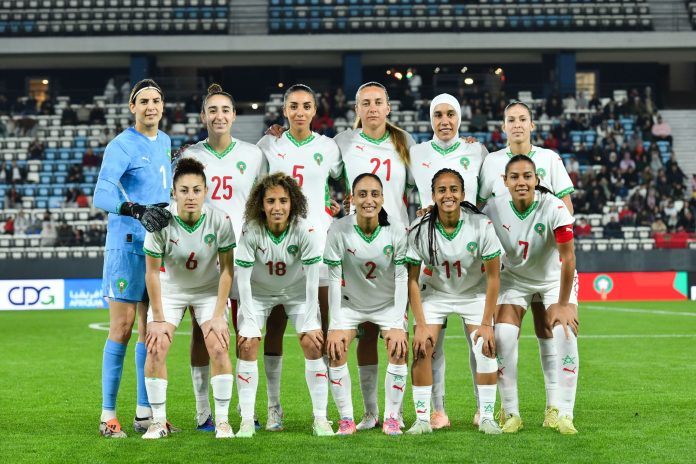 Le 11 de départ de l'équipe féminine de football du Maroc face au Burkina Faso en 2026