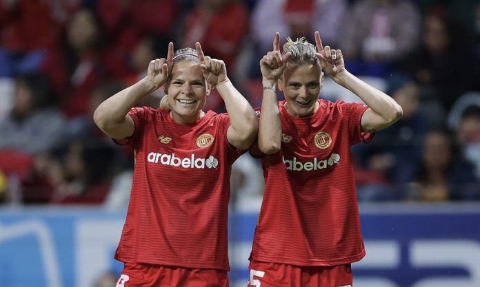 Eugénie Le Sommer, Faustine Robert, Toluca-Necaxa, Liga MX 2026 Clausura,