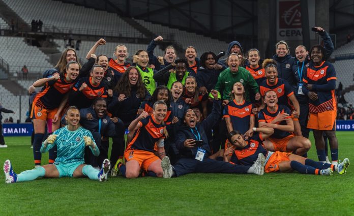 MHSC féminine paillade montpellier féminin arkema foot