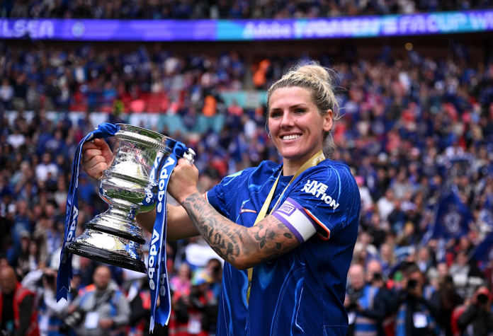 Millie Bright soulève sa sixième FA Cup féminine avec Chelsea en 2025