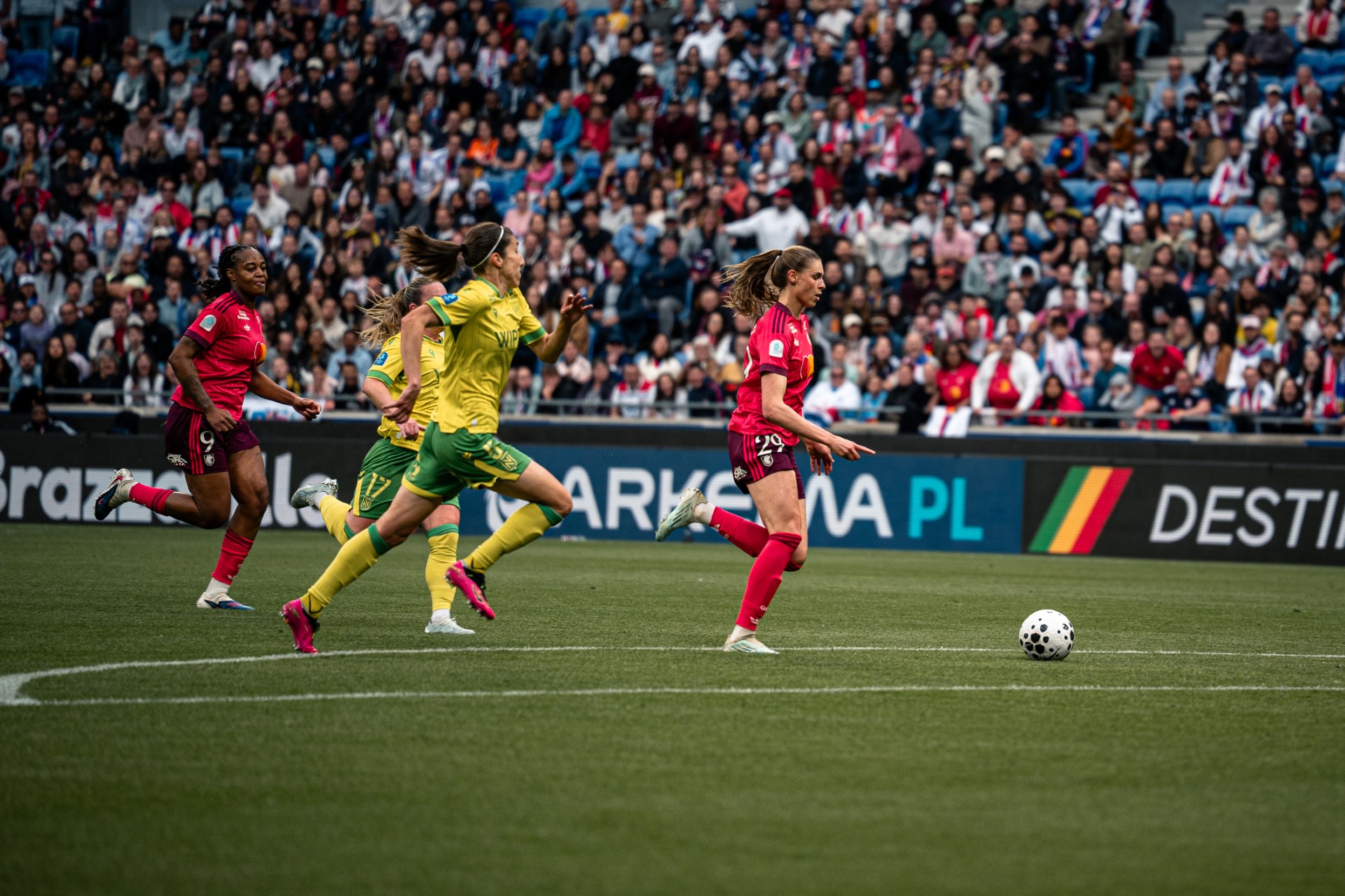 L’OL Lyonnes écarte le FC Nantes et se hisse en finale d’Arkema Première Ligue