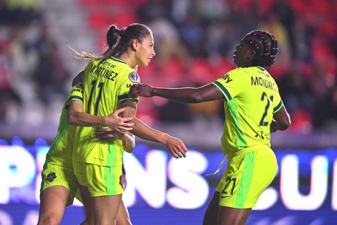 Claudia Martinez, Washington Spirit - Pachuca, demi finale de la Coupe des championnes CONCACAF 2025-2026