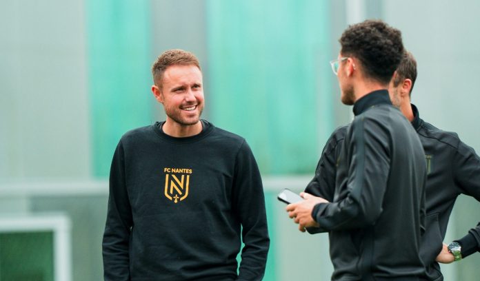 Nicolas Chabot, entraîneur principal du FC Nantes.