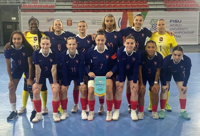 FFF bleues féminin féminine universitaire futsal