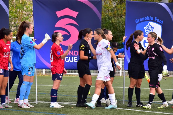Grenoble féminine féminin Seconde Ligue