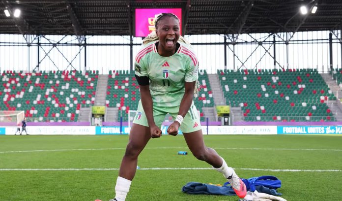 Karen Appiah Italie U20 mondial féminin féminine