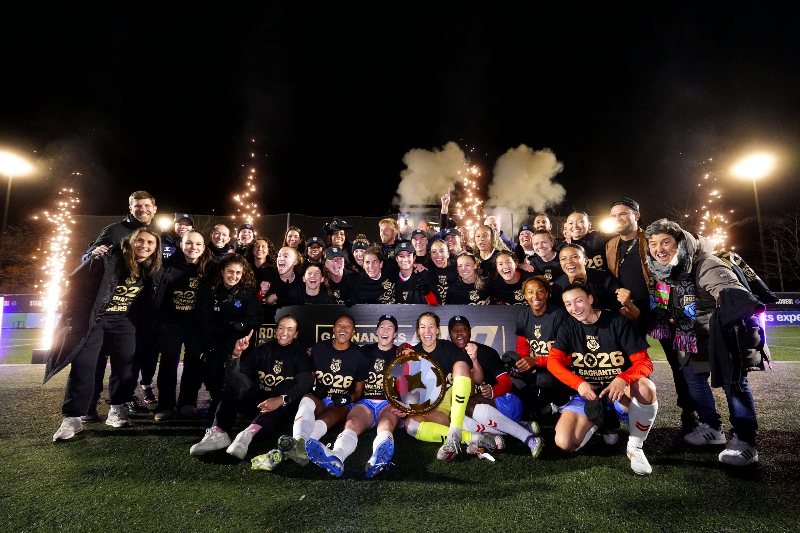 Super Ligue du Nord : Au bout du suspense, les Roses de Montréal remportent leur premier trophée